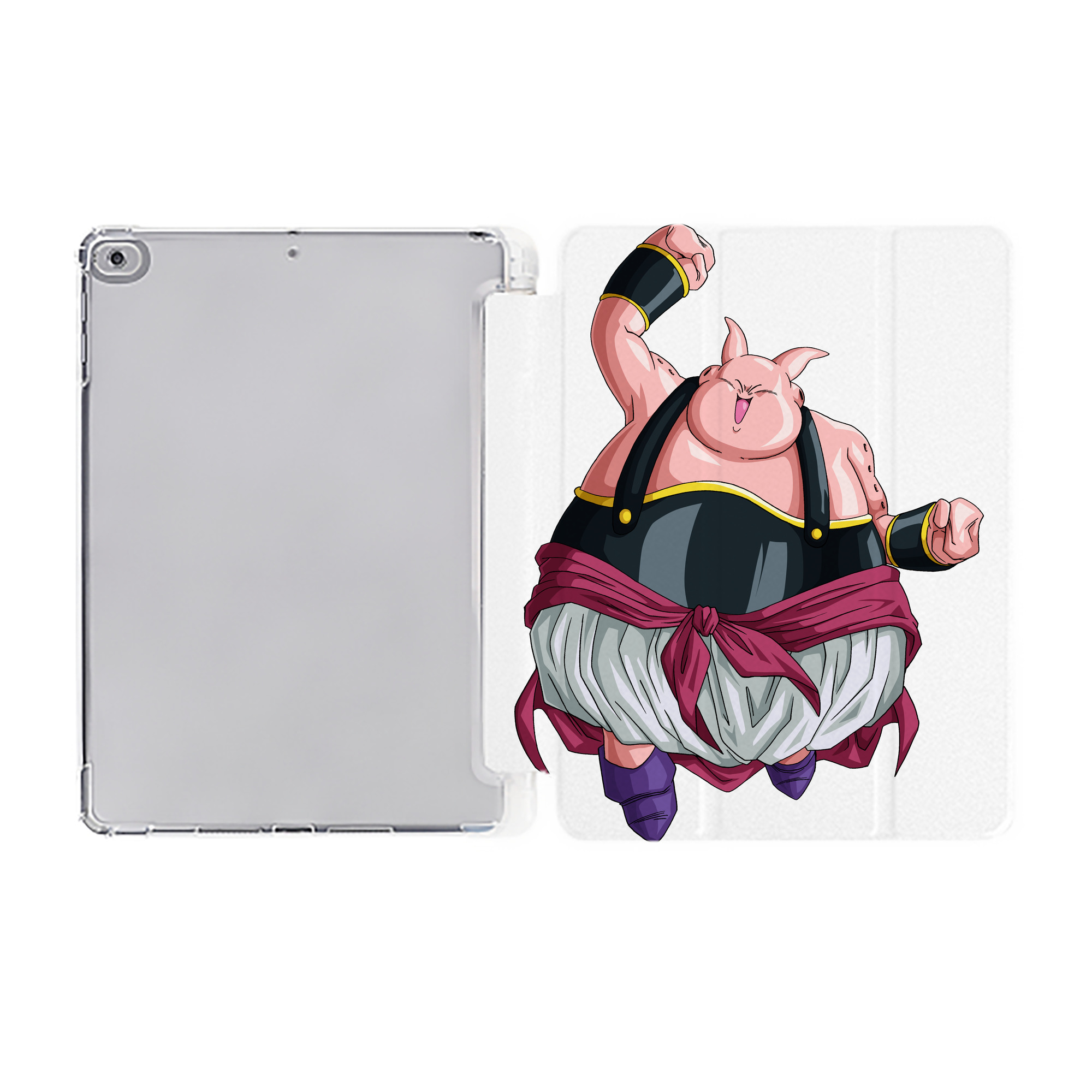 （画像用） ドラゴンボール DRAGON BALL IPad ケース ペン収納付き 三つ折りスタンド PUレザー×シリコン 対応機種9.5/10.5/10.9インチ